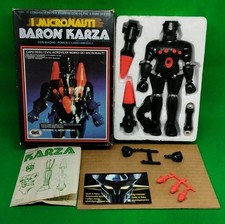 I MICRONAUTI MICRONAUTS, BARON KARZA, MEGO 1977, GiG Box ITA, made in Hong Kong.