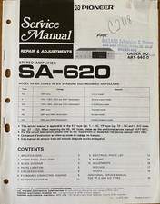 Pioneer SA-620 Amplificatore