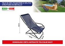 Dondolino Creta Antracite Telo