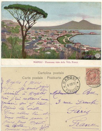 Napoli panorama visto dalla - napoli,