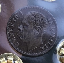 1 centesimo 1897 RARO Umberto I re d’Italia Alta Qualita Periziata 