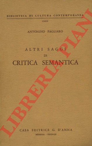 Pagliaro antonino altri - pagliaro,