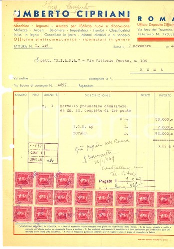 1948 roma umberto - roma, cipriani