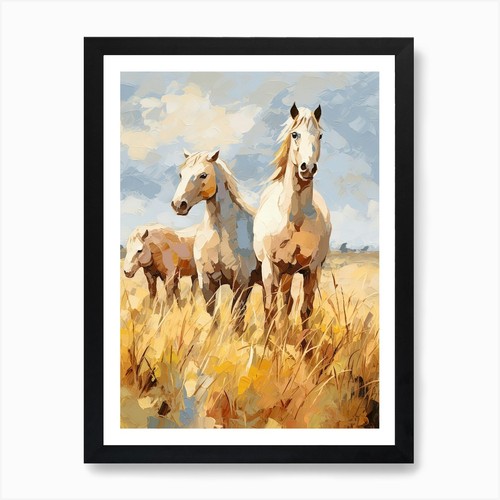 Quadro cavalli toscana - in,