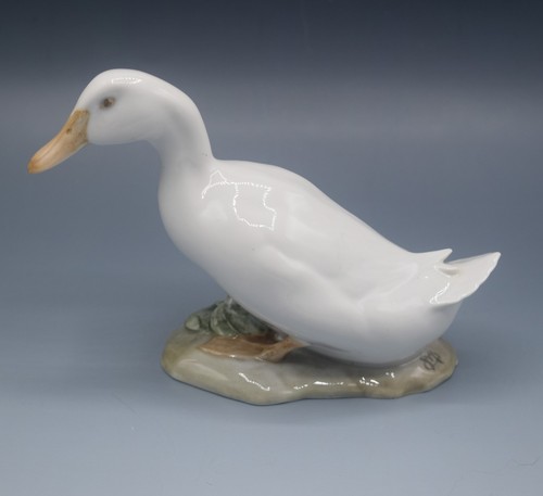 Figurina anatra porcellana - anatra,