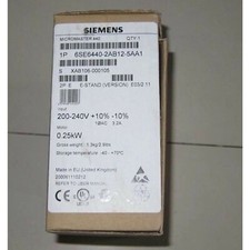 New Siemens 6SE6440-2AB12-5AA1