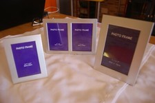 3 Portafoto in metallo colore