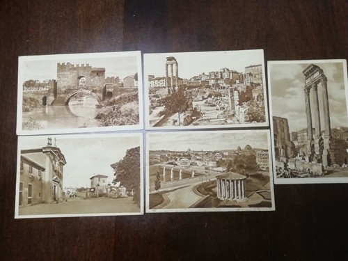 Cartoline antiche roma lotto - roma,