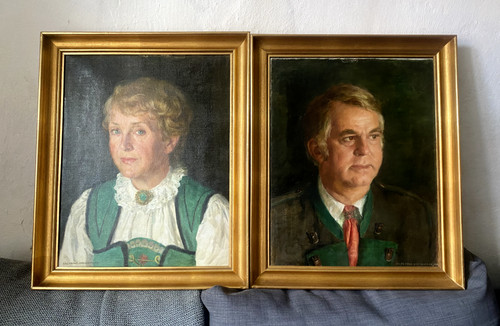 ölgemälde 1980 ritratti - 2,