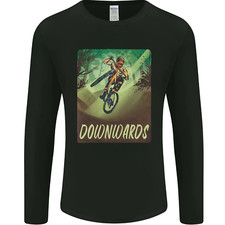 T-shirt manica lunga uomo downhill mountain bike DH ciclismo bicicletta