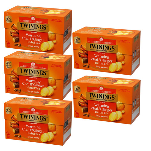 Twinings warming chai ginger - twinings,