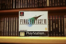 Final Fantasy VII 7 PS1 PAL GERMAN - NEAR MINT DISCS!