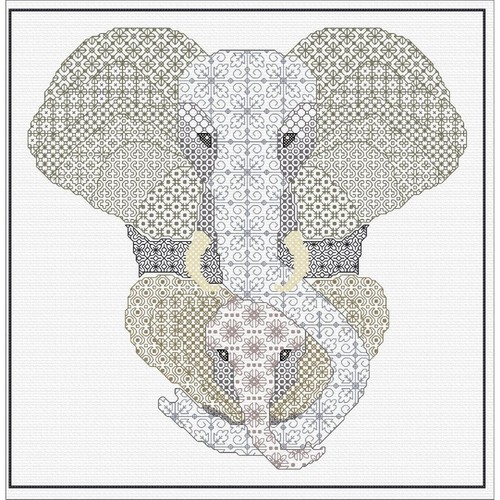 Doodlecraft kit blackwork - kit,