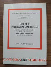 LETTURE DI DISTRIBUZIONE COMMERCIALE Istituzioni di Marketing BOCCONI