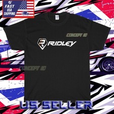 NUOVA MAGLIA RIDLEY BIKE LOGO TEAM SPORT UNISEX T-SHIRT DIVERTENTE AMERICANA TAGLIA S-5XL
