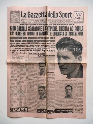 Gazzetta dello sport 1936 gino - gazzetta,