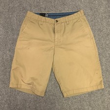 Pantaloncini Volcom uomo taglia 32 chino cotone skateboard surf