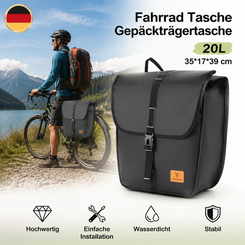 Borsa portapacchi bici - borsa,