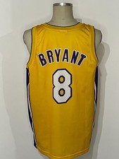canotta maglia shirt LOS ANGLES LAKERS Kobe Bryant Basket Champion NBA  Jersey