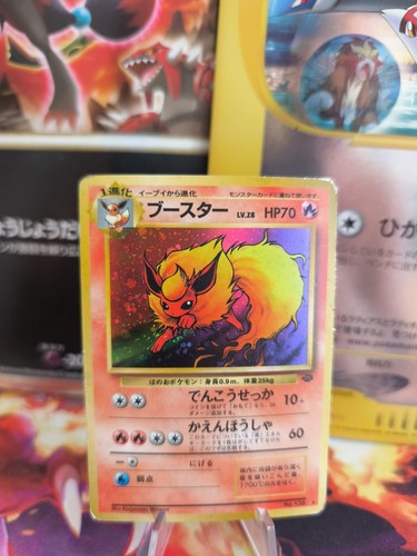 Carta pokemon card flareon - pokemon,