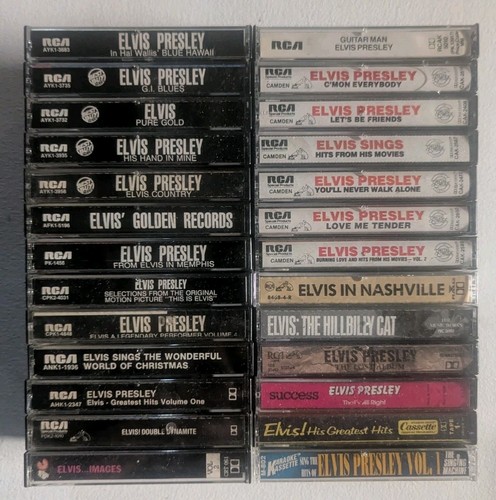 Elvis presley cassette - presley,