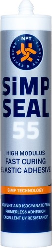 Simp seal nero adesivo - nero,