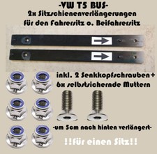 VW T5 2x prolunga guida