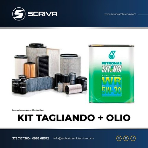 Kit tagliando filtri olio - +,