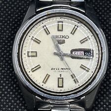 Raro orologio vintage Seiko automatico day date dial 6119 8083 Bell Matic