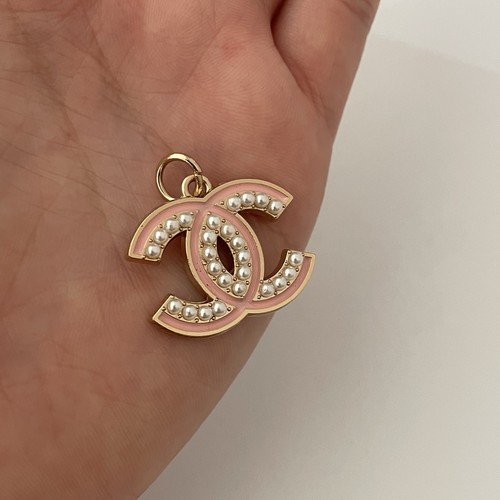 Charm chanel vintage rosa - charm, cc