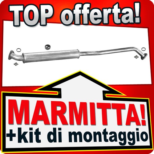 Silenziatore centrale per bmw - silenziatore,