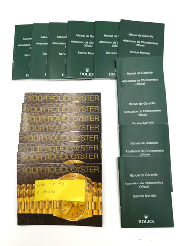 Rolex booklet vari - rolex,