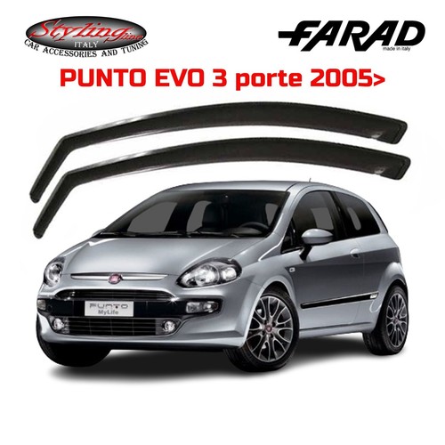 Deflettori fiat punto evo - deflettori,