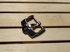 FIBBIA  16 MM ARDIGLIONE BUCKLE OMEGA VINTAGE ACCIAIO INOX  