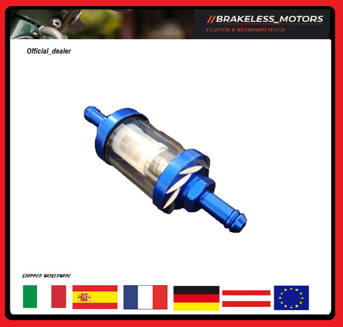 8mm filtro benzina racing - filtro,