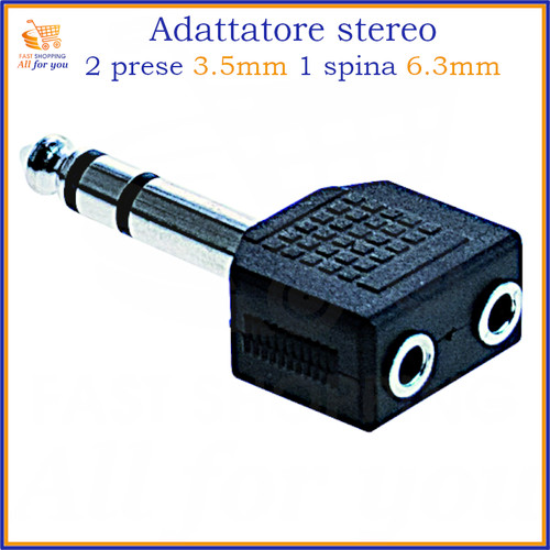 Adattatore jack 3 mm - 3.5,