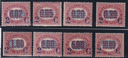Regno italia 1878 onduline - 1878,