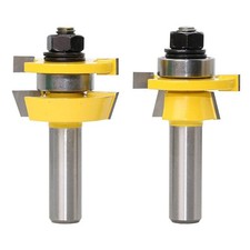 Set 2 Pezzi Punte Router Tipo
