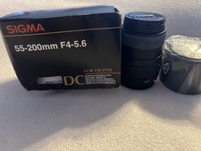 Sigma 55-200Mm 1 4-5.6 F4-5.6 DC