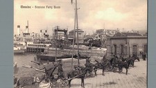 Messina Stazione Ferry Boats carrozze cavalli F. piccolo non spedita