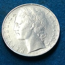 100 Lire 1956 , Italia Repubblica