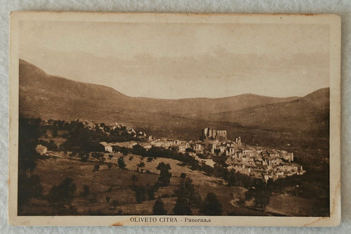 Cartolina oliveto citra - oliveto,