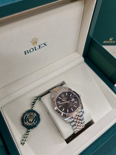 Rolex datejust cioccolato - rolex,