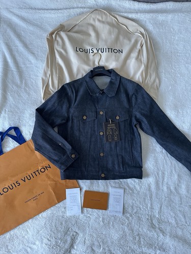 Denim jacket dna monogram - dna,