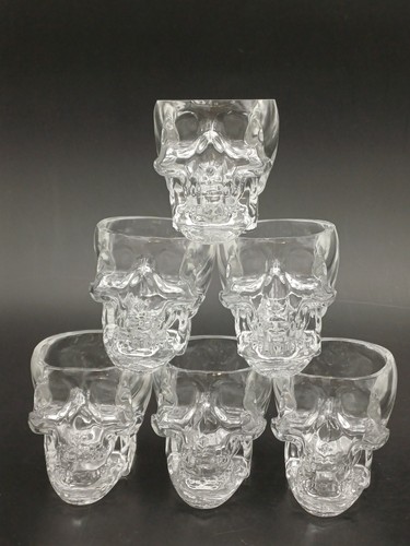 Crystal head vodka set - head, 6