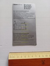 Ducati 748-996-998 decalcomania adesivo NON RIMUOVERE originale nuovo