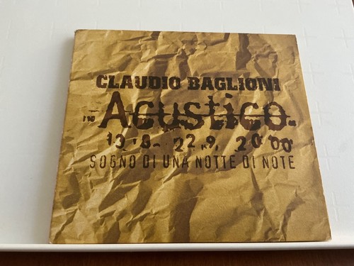 Claudio baglioni acustico - claudio, baglioni-acustico