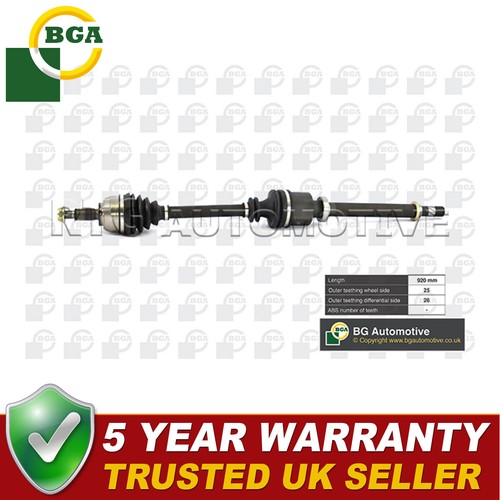 Bga front right driveshaft - bga,