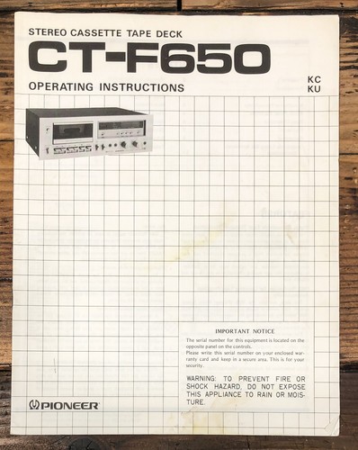 Pioneer f650 proprietario - pioneer,