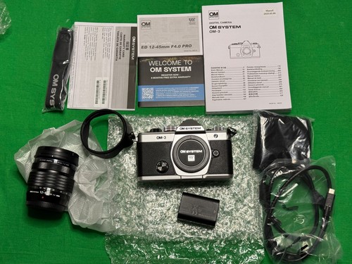 Olympus system 3 argento - olympus, om